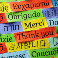 European day of languages poster demonstrating different languages